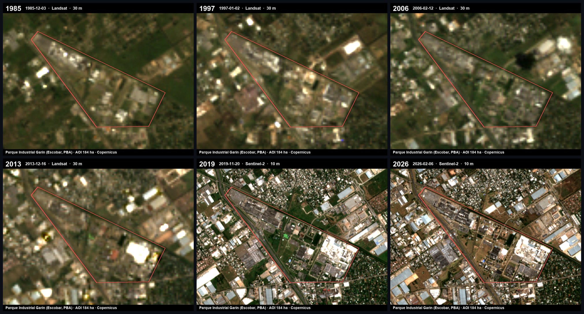 Cuadros clave del timelapse